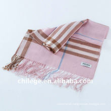 fashion high quality pure wool checkd men scarves shawls neckwear